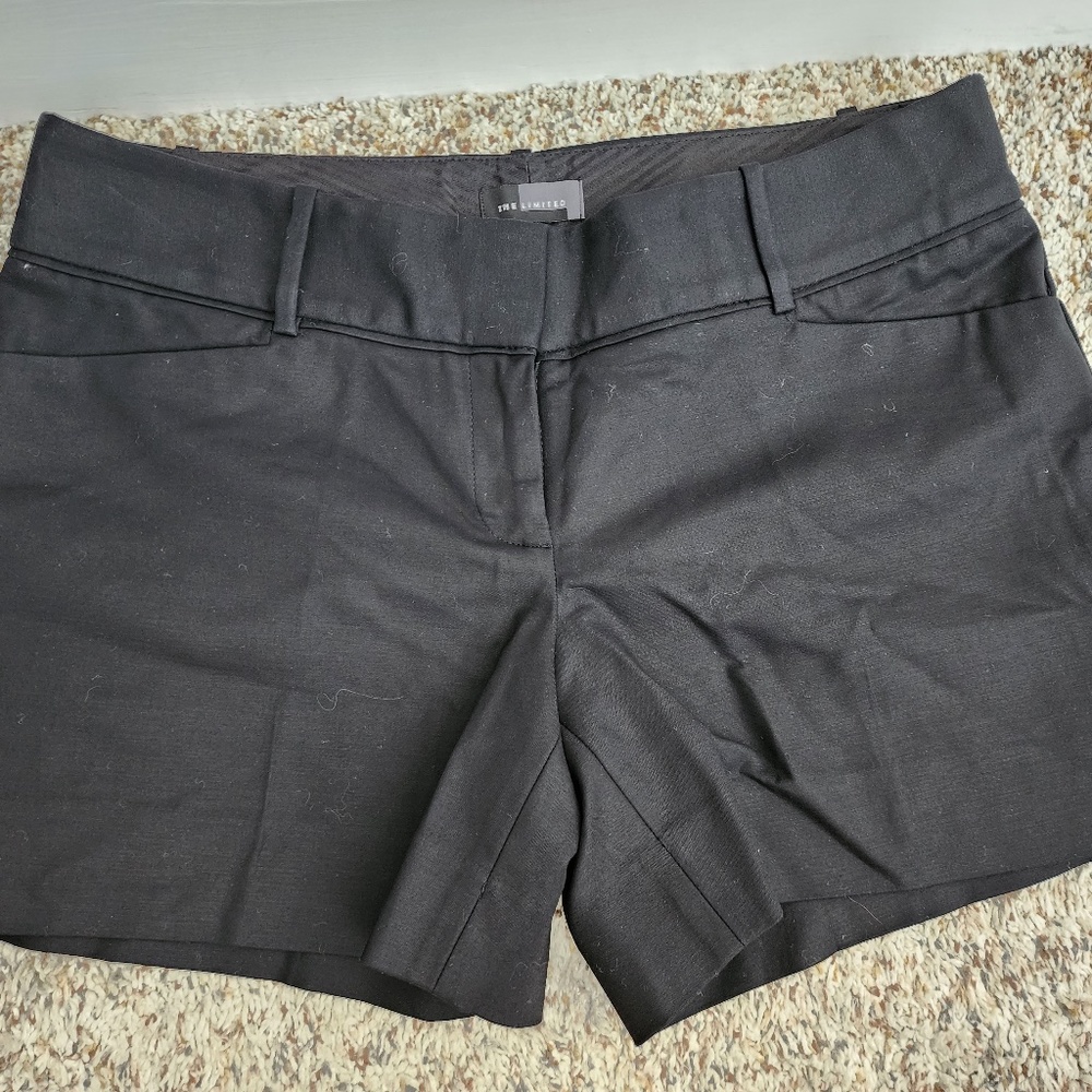 The Limited Black Cotton shorts 6